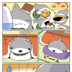 original, shark, animal / おでかけ子ザメ　たぷたぷ子ザメ