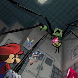 Mario, Superpapermario, Mimi / マネ　マネ　マネ〜