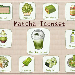 Matcha Iconset 🍵 / February 13th, 2024