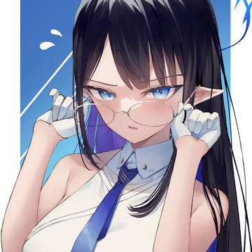 Blue Archive, Nanakami Rin, Blue Archive 1000+ users / リンさん