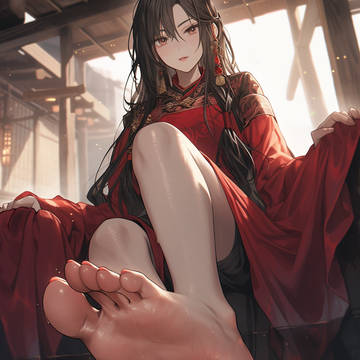 sole, toes, bare soles / 无题