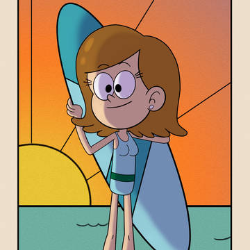 theloudhouse, nickelodeon, swimsuit / [TLH] Surfer Mandee