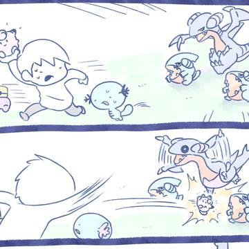pokemon, pocket monsters, Pokémon / 47→48
