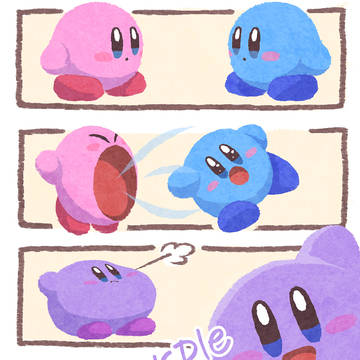 kirby, Kirby, Kirby / 色混ぜカービィさん