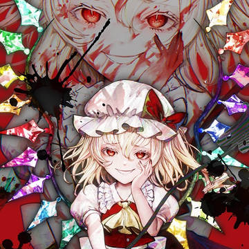 Touhou Project, Touhou, Flandre Scarlet / 緋色月下、狂咲ノ絶 15th Anniversary Remix