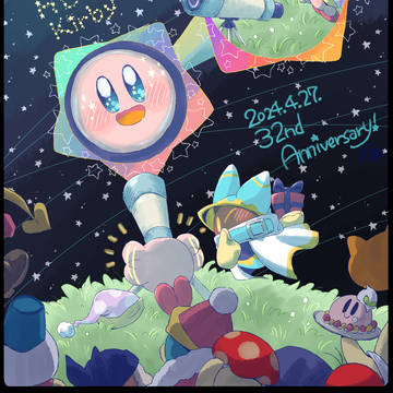 Kirby, kirby, magolor / Kirby's Anniversary!