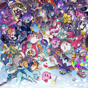 kirby, Kirby Anniversary Festival, group picture / 最後の果実はきみの手で