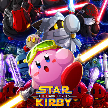 Kirby, Star Wars, kirby / THE DARK FORCES
