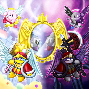 Kirby, king dedede, Shadow Dedede / ＡＮＧＥＬＳ
