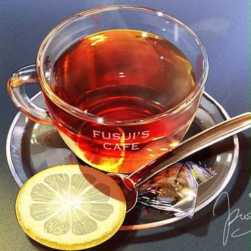 original, creation, Realistic image / 出来立ての紅茶をどうぞ