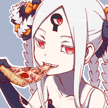 Fate/Grand Order, Abigail Williams (Fate), swimsuit / ピザを食べるアビー先輩