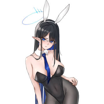 Blue Archive, Nanakami Rin, bunny girl / バニーリン