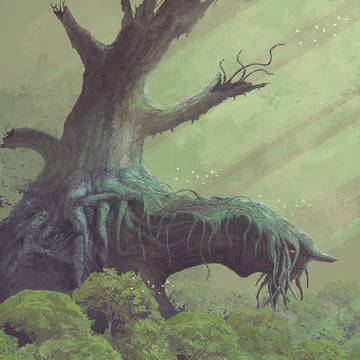 original, sci-fi monster, trees / うろつき