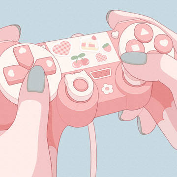 pink, game, accessories / 🎮