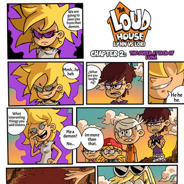 Manga, fanart, The_Loud_House / The Loud House Lynn vs Lori Ep 2