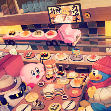 Chef Kawasaki, Kirby, kirby / すしのカービィ