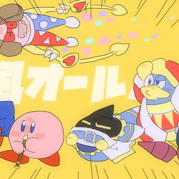 Kirby, kirby, meta knight / 桃風オールバック