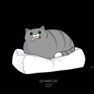 original, original character, horror / Ulthar Cat