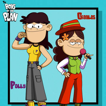 Fanart,, theloudhouse, fanart / Polly & Giggles