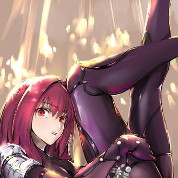 Fate/Grand Order, Scáthach, thighs / スカサハ