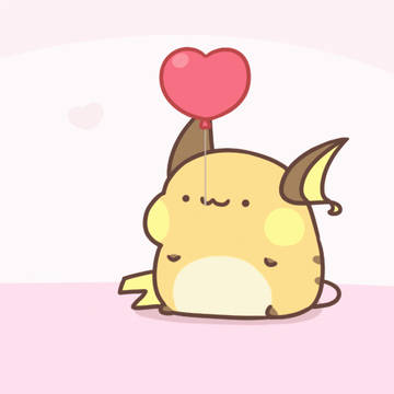 Pokémon, Cafe Raichu, incredibly cute / お誕生日（じぶんの）
