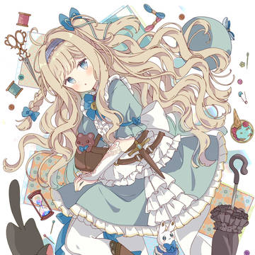 skeb, Alice In Wonderland / commission / December 25th, 2023