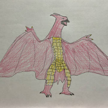 Dinosaur King, Radon, fictional fauna / 暴風の翼竜 ラドン