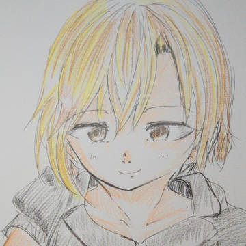 Yumi Aiba, color pencil, The Idolmaster: Cinderella Girls / 相葉夕美【生誕祭】　ミリペン+色鉛筆