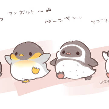 original, animal, penguin / 世界ペンギンの日。