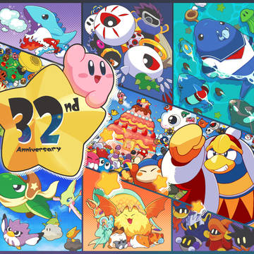 kirby, Kirby, Kirby Anniversary Festival / 星のカービィ32周年おめでとう！