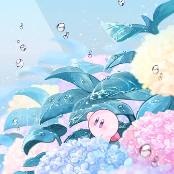Kirby, kirby / 紫陽花と / May 3rd, 2024