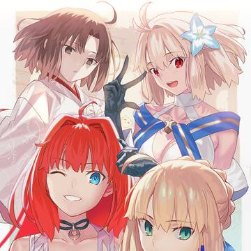 Fate/Grand Order, Fate/staynight, tsukihime / 4大ヒロイン